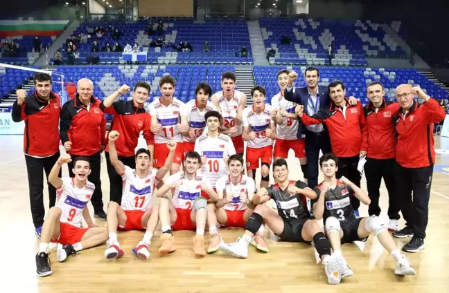 2022 CEV U18 Avrupa Şampiyonası Elemeleri: Türkiye: 3 - Yunanistan: 0