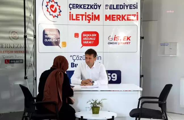 Tekirdağ haberi... Çerkezköy Belediye Başkanı Akay Halk Günü Buluşmalarında Vatandaşlarla Bir Araya Geldi