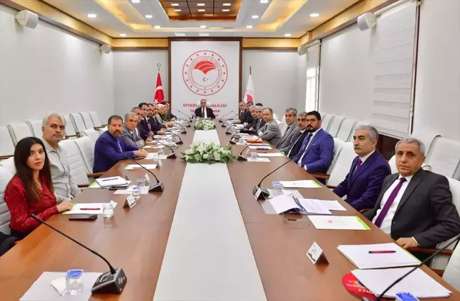 Diyarbakır'da Tarımsal Kuraklık İl Kriz Merkezi Değerlendirme Toplantısı Gerçekleştirildi
