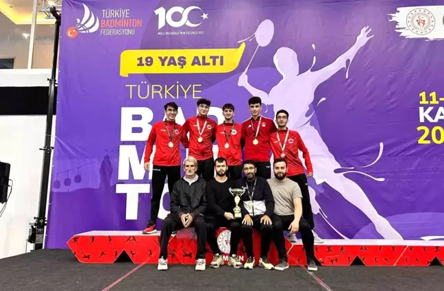 Samsun Büyükşehir Belediyesi Spor Kulübü Badminton Takımı Türkiye Şampiyonu