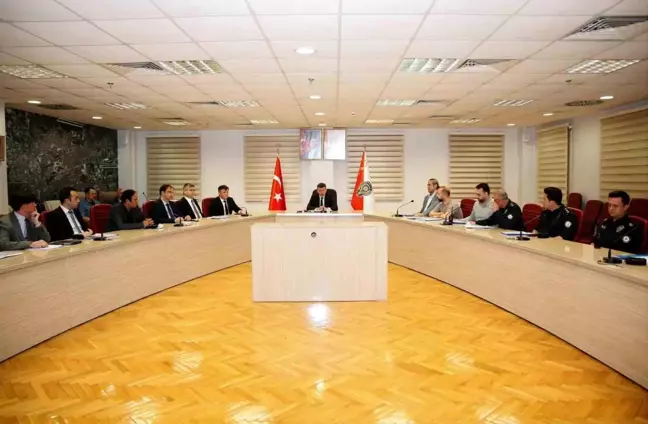Eskişehir Emniyet Müdürlüğü Asayiş Değerlendirme Toplantısı Yaptı