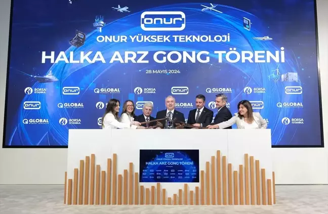 Onur Yüksek Teknoloji Borsa İstanbul'da işlem görmeye başladı