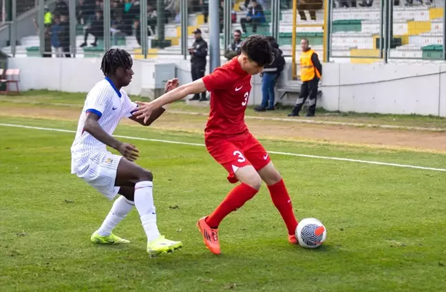 18 Yaş Altı Milli Takım Fransa'ya 1-0 Galip Geldi