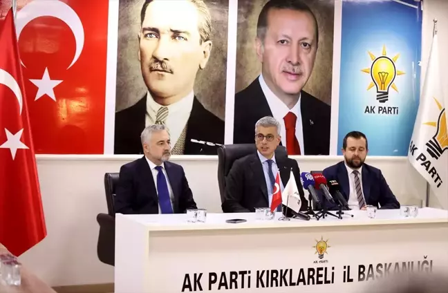 Sağlık Bakanı Memişoğlu, AK Parti Kırklareli İl Başkanlığı'nda partililere seslendi Açıklaması