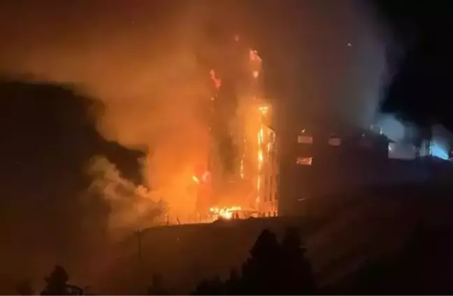 Bolu Kartalkaya yangını söndürüldü mü? Kartalkaya kayak merkezinde neden yangın çıktı?