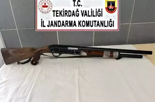 Tekirdağ'da Ruhsatsız Silahlar Ele Geçirildi