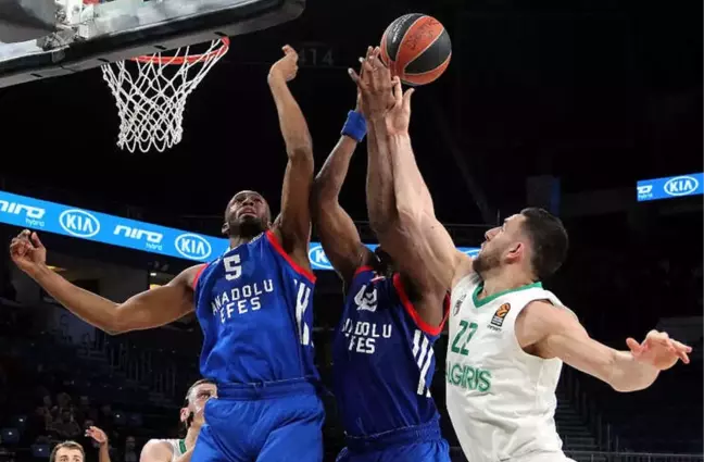 Anadolu Efes, Zalgiris Kaunas'a Yenildi