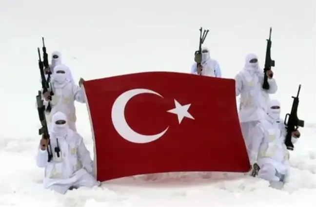 Son dakika: Dondurucu soğukta 'Alparslan' ve 'Kılıçlar' timinden, Şenyayla'da operasyon