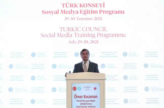 Türk Konseyi'ne üye ülkelere yönelik düzenlenen Sosyal Medya Eğitim Programı başladı