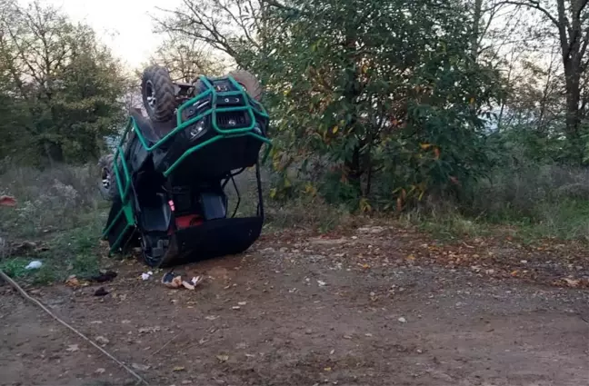 Kocaeli'de devrilen UTV'yi kullanan Kuveytli turist öldü, 2 kişi yaralandı