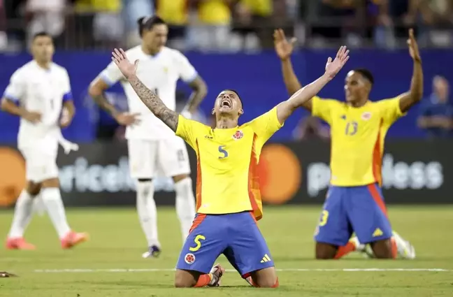 Kolombiya, Uruguay'ı mağlup ederek Copa America'da finalde Arjantin'in rakibi oldu