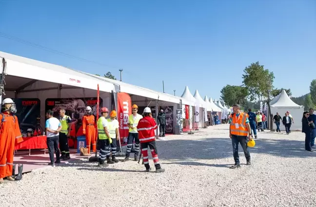 3. Maden Kurtarma Yarışması Kütahya'da Başladı