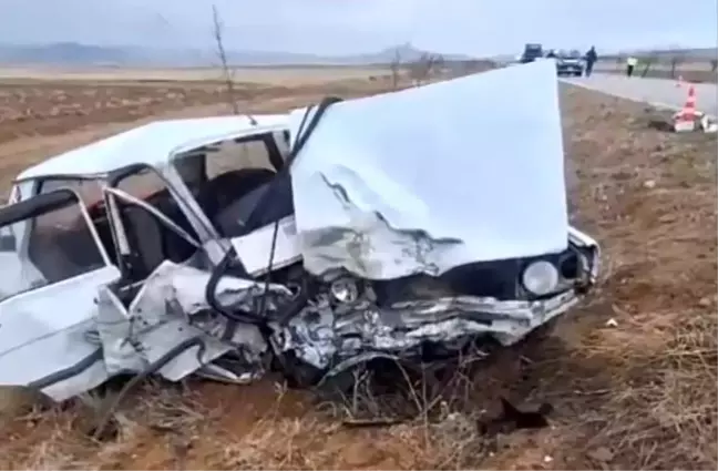 Aksaray'da Trafik Kazasında 1 Ölü, 2 Yaralı