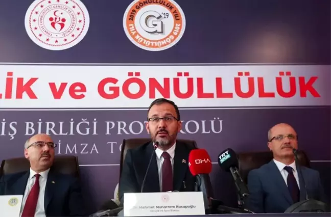 Gençlik ve Spor Bakanlığı, 5 üniversite ile 'Gençlik ve Gönüllülük İş Birliği' protokolü imzalandı