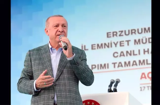 Cumhurbaşkanı Erdoğan Erzurum'da toplu açılış töreninde konuştu: (1)