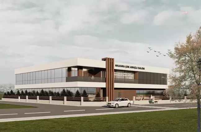 Tekirdağ Büyükşehir Malkara Çok Amaçlı Salon'un Yapımına Devam Ediyor