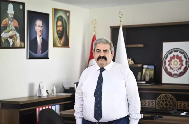 MHP Genel Başkanı Devlet Bahçeli'nin Hacıbektaş'ta bağışladığı arsada temel kazısı çalışmaları devam ediyor
