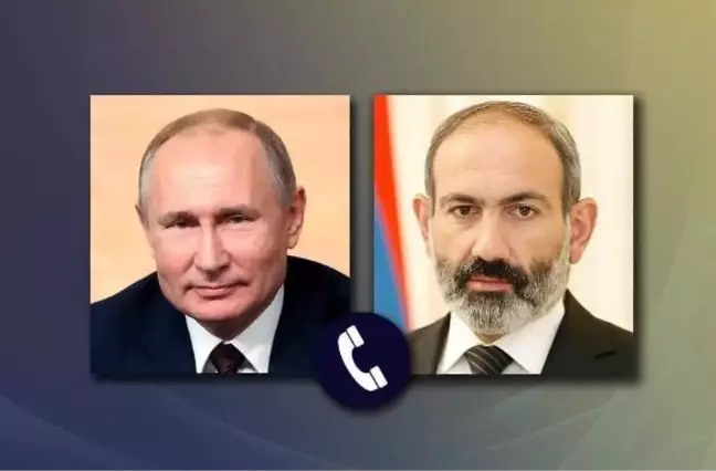 Putin ve Paşinyan Karabağ'daki Durumu Görüştü