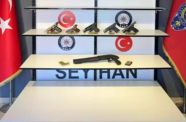 Adana'da Ruhsatsız Silah Operasyonu: 6 Silah ve Şüpheli Gözaltında