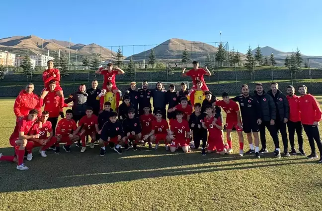 U16 Milli Takım, Azerbaycan'ı 6-0 Yenerek İkinci Maçını Kazandı