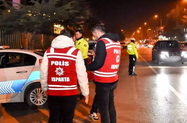 Isparta'da Modifiye Araçlar Üzerine Denetim Yapıldı