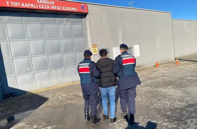 Samsun'da 5 Yıl Hapis Cezası Olan Firari Hükümlü Yakalandı