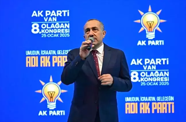 AK Parti Van İl Başkanlığına Abdulahat Arvas seçildi