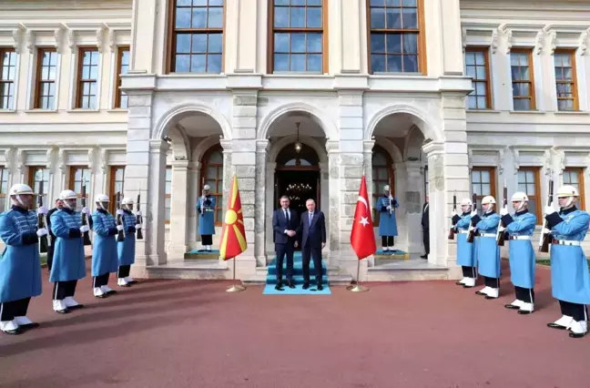 Cumhurbaşkanı Erdoğan, Kuzey Makedonya Başbakanı Mickoski'yi kabul etti