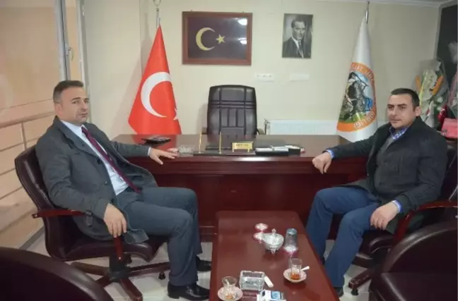 Kaymakam Güven'den Veda Ziyaretleri