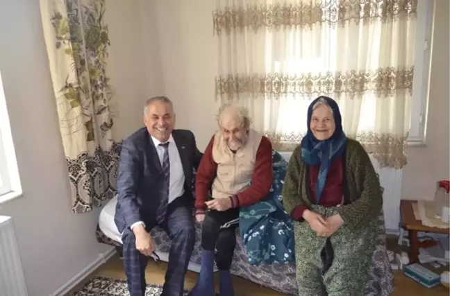 Başkan Yaman'dan Hasta ve Yaşlılara Ziyaret