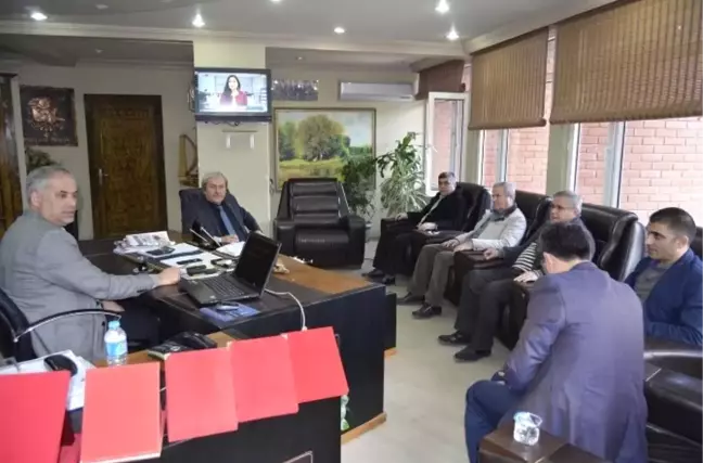 Başkan Şahin'den Başkan Yaman'a Ziyaret