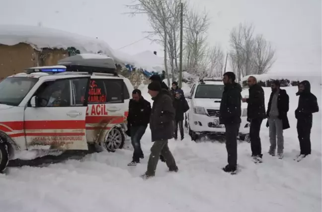 Yüksekova'da Hasta Kurtarma Operasyonu
