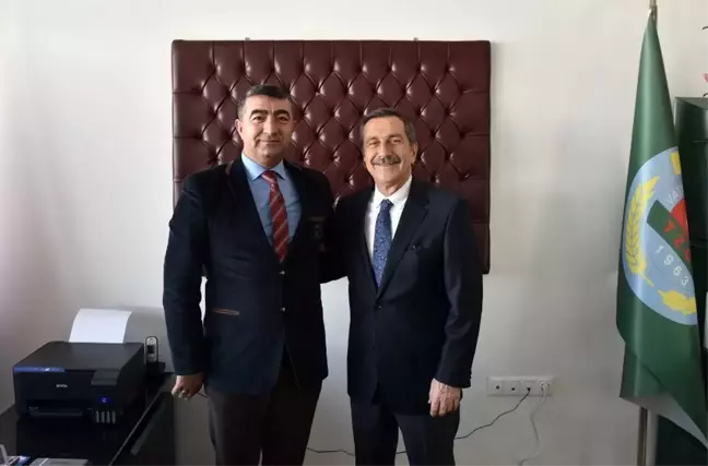 Başkan Ataç'tan Erol'a hayırlı olsun ziyareti