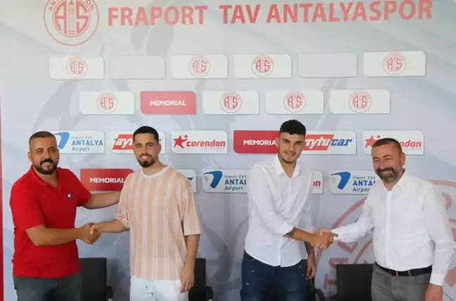 Son dakika: Antalyaspor'dan 2 yeni transfer