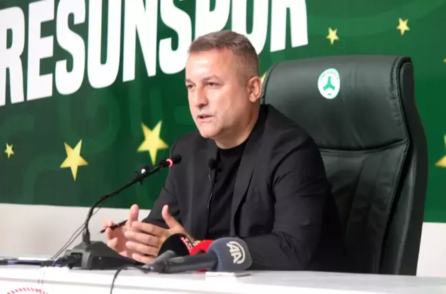 Giresunspor Başkanı Karaahmet: 