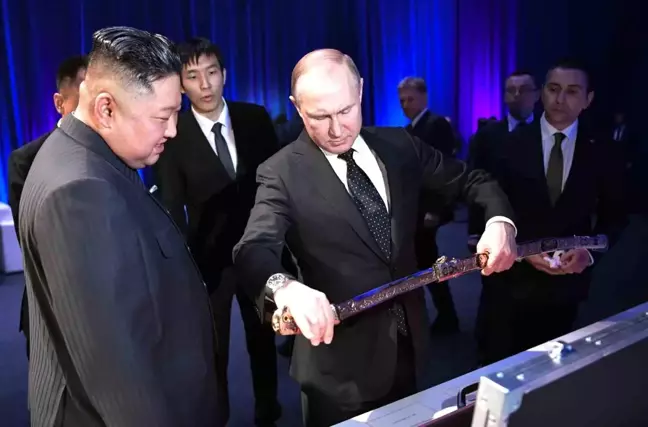 Kim Jong-un Rusya'ya doğru yola çıktı