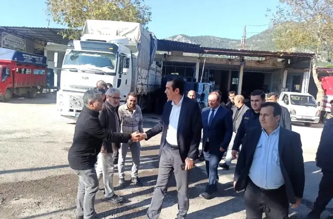 Bozyazı Kaymakamı esnaflarla bir araya geldi