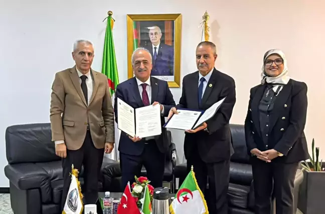 Atatürk Üniversitesi, Cezayir'deki Üniversitelerle İş Birliklerini Sürdürüyor