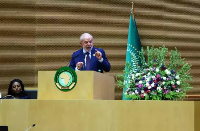 Brezilya Devlet Başkanı Lula da Silva: Gazze Şeridi'nde yaşananlar soykırımdır