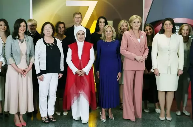 Emine Erdoğan, Jill Biden'ın ev sahipliğindeki resepsiyona katıldı