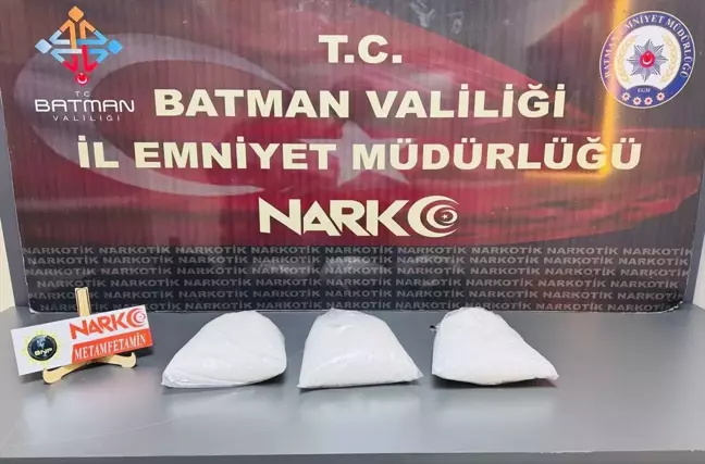 Batman'da Tırda 3 Kilo Uyuşturucu Ele Geçirildi