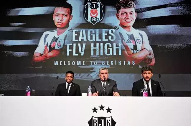 Beşiktaş, Keny Arroyo ve Elan Ricardo'yu Tanıttı