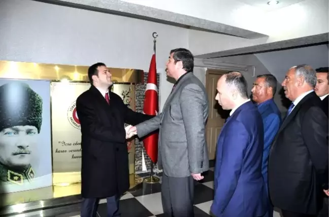 Akçakale Kaymakamı Eyüp Fırat Vatandaşlarla Vedalaştı