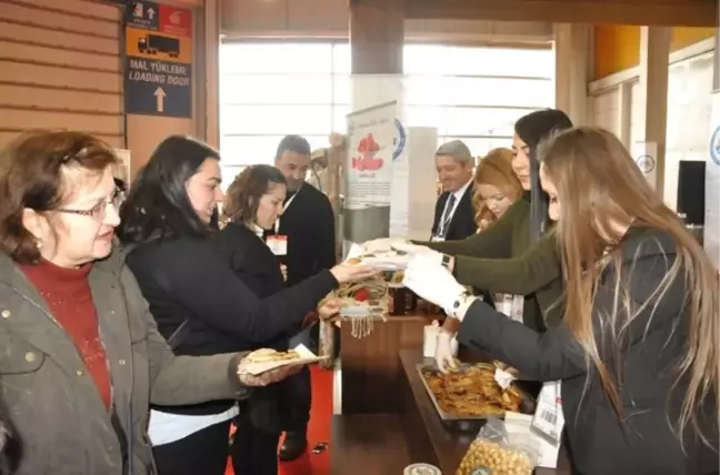 Emit Fuarı'nda Ereğli Pidesi İkram Edildi