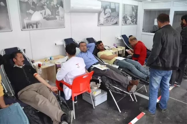 Hasköy'de 91 Ünite Kan Bağışı