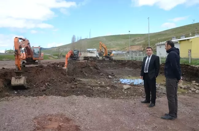 Sarıkamış'ta Hayvan Pazarı İnşaatı Başladı