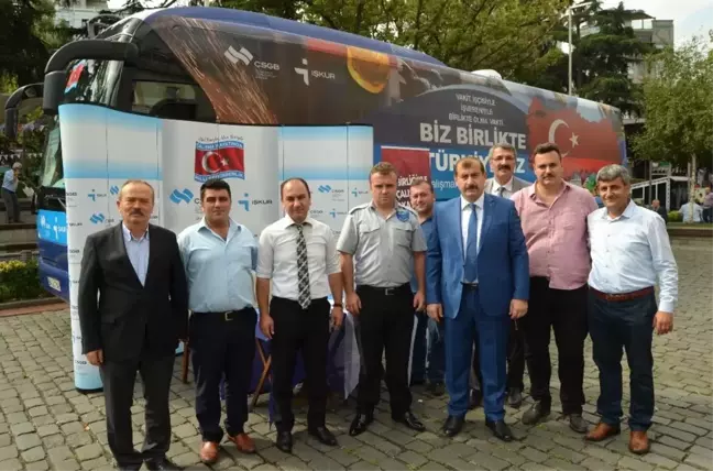 Çalışma Hayatında Milli Seferberlik Otobüsü Trabzon'da