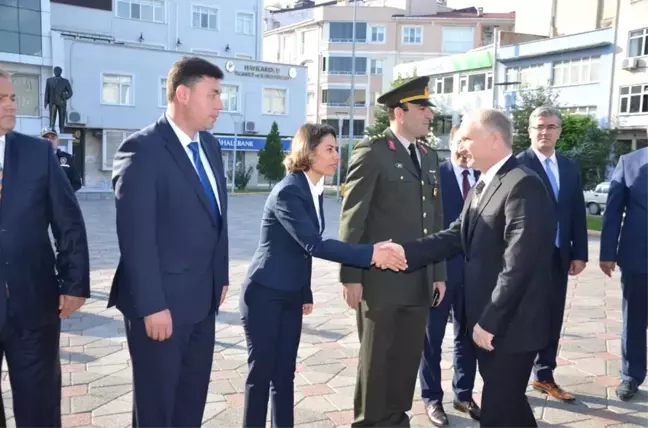 Valisi Ceylan, Kaymakam Bayata'ya Başarılar Diledi