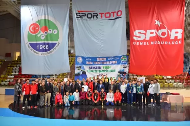 Masa Tenisi Gençler Türkiye Ferdi Şampiyonası Sona Erdi