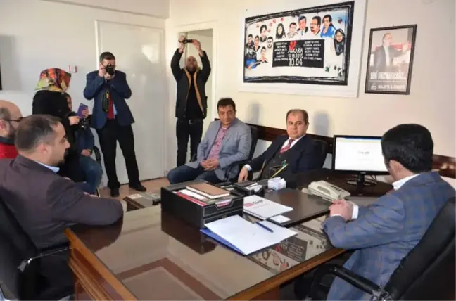 Baro Başkanı Enver Han CHP İl Başkanı Kiraz Ziyaretti